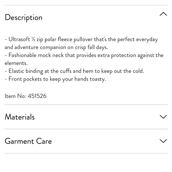 Reitmans Hyba Fleece Sweatshirt Half Zip Size Small - Picture 5 of 8